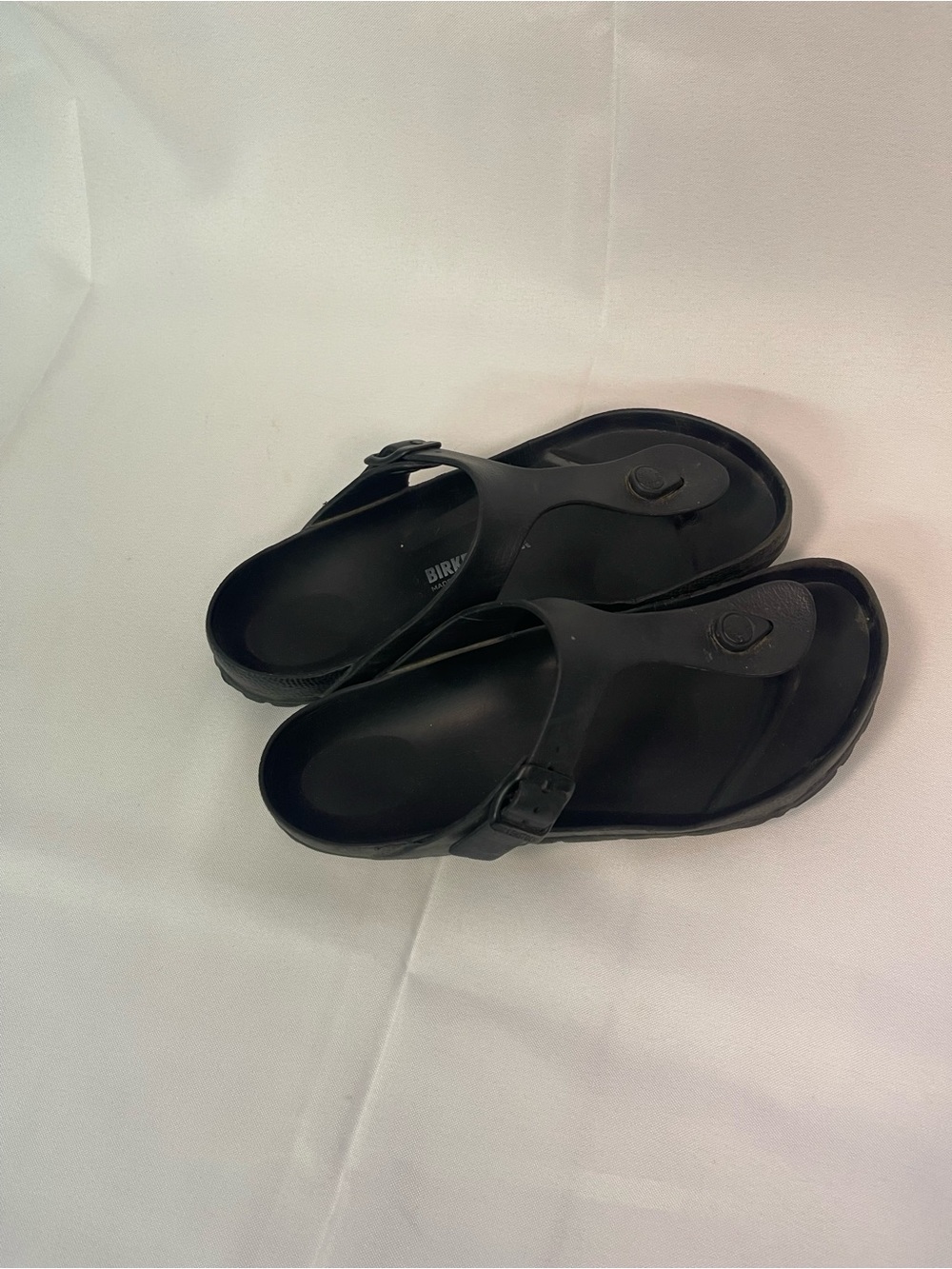 Birkenstock Black EVA Thong Sandals 39 - Picture 3 of 5